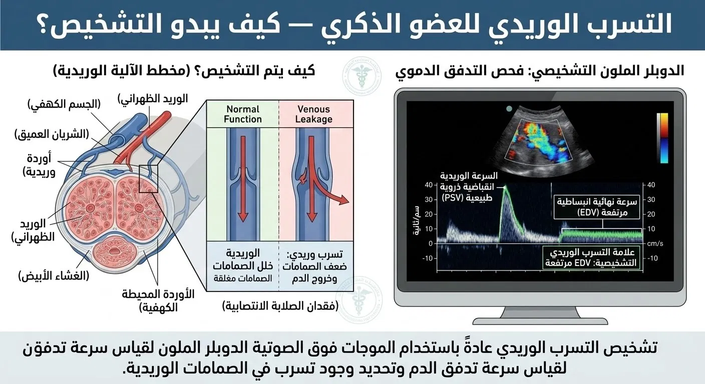 التسرب الوريدي بالصور — كيف يبدو التشخيص؟